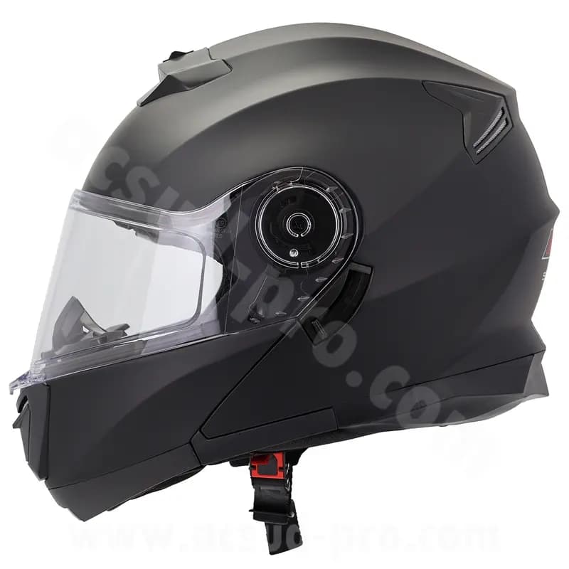 Casque modulable noend SC-34 double écran noir mat XS 2
