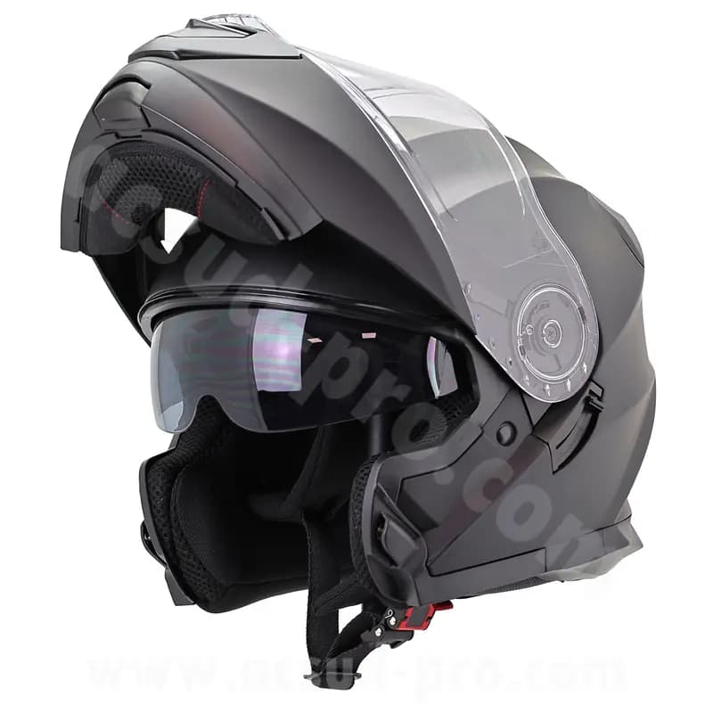 Casque modulable NOEND SC-34 double écran noir mat L 7
