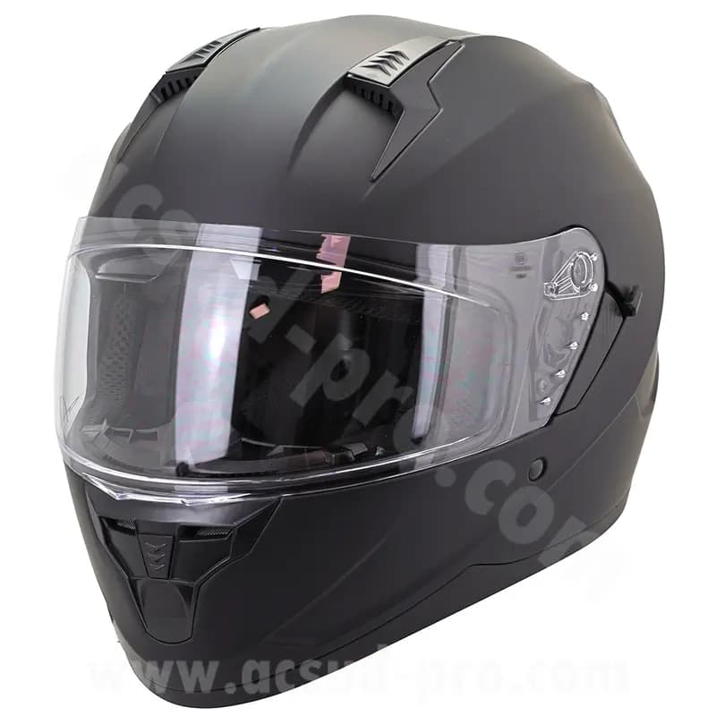 Casque intégral double écran SC-33 noir mat M
