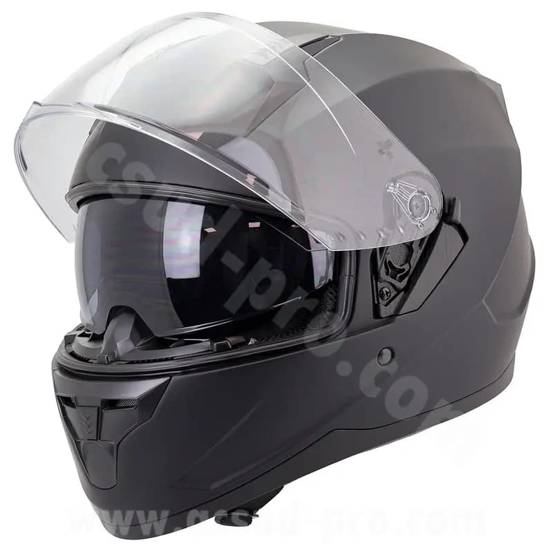 Casque intégral double écran SC-33 noir mat M 7