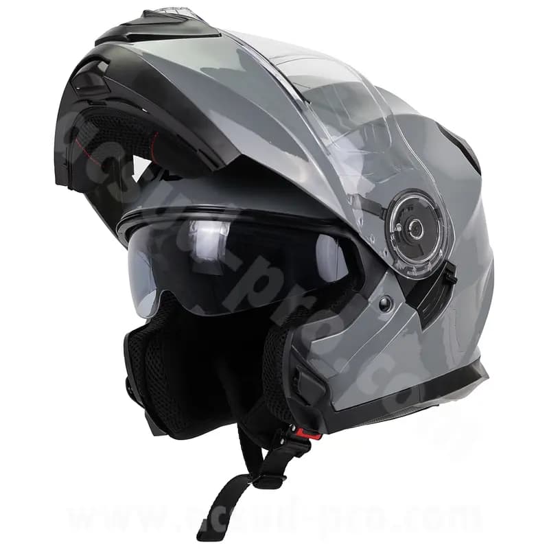 Casque modulable Noend SC-34 double écran gris Nardo L 7