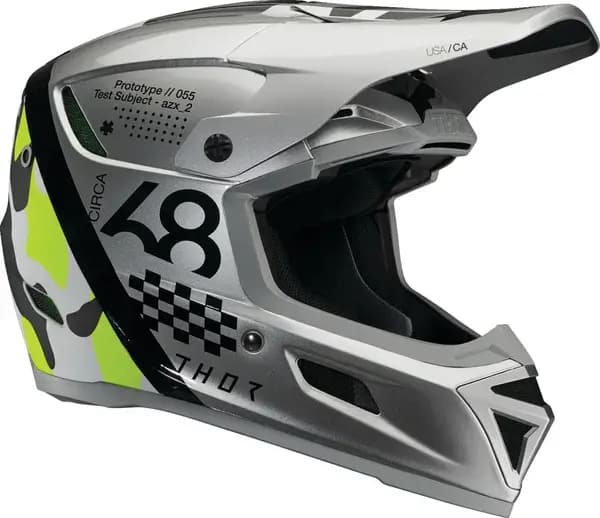Casque THOR Reflex Sport Riot gris/acier