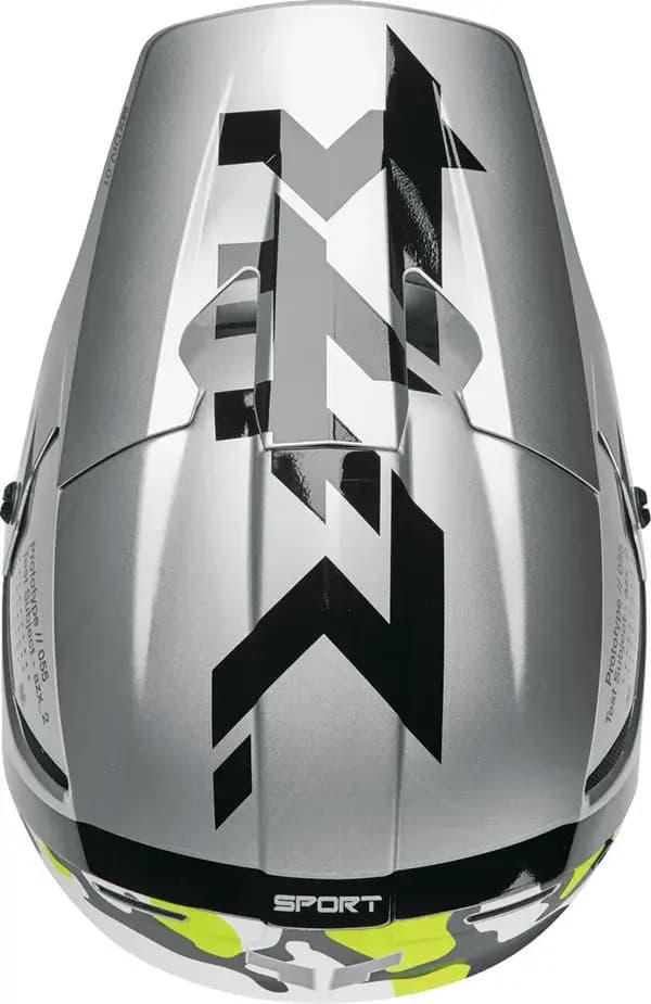 Casque THOR Reflex Sport Riot gris/acier 4