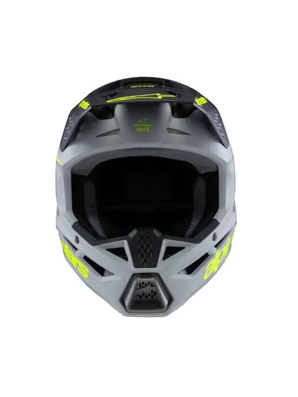 Casque ALPINESTARS YTH SM3 Radium gris/noir/jaune 4
