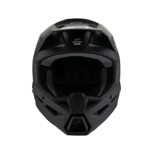 Casque Alpinestars YTH SM3 solid black 5