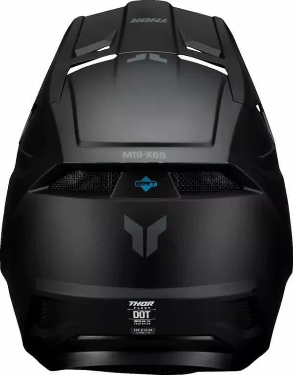 Casque THOR Fleet Youth Blackout M 4