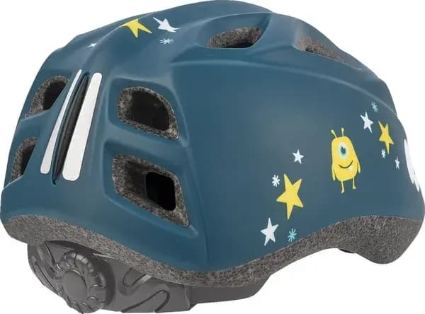 Casque vélo enfant Polisport Spaceship bleu mat 48-52 cm avec molette 3