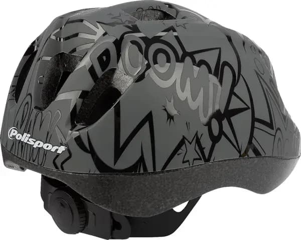 Casque enfant Polisport Bicycle Ballons gris/noir 2