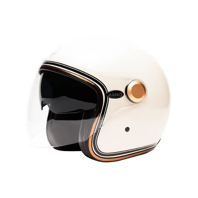 Casque Jet Boréal Crème XL Marko