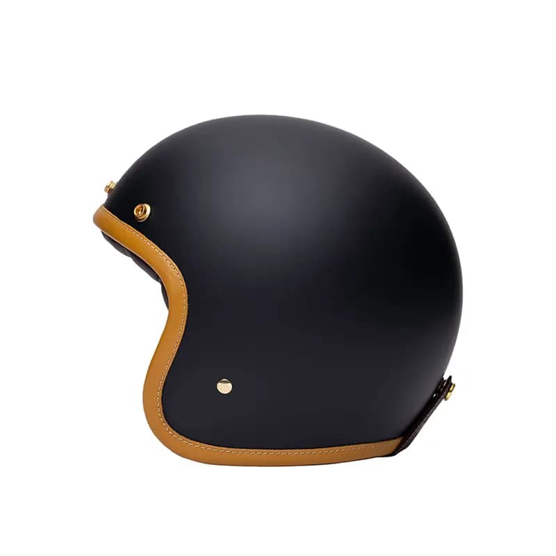 Casque Jet Marko THE CLASSIC Noir Mat S 2