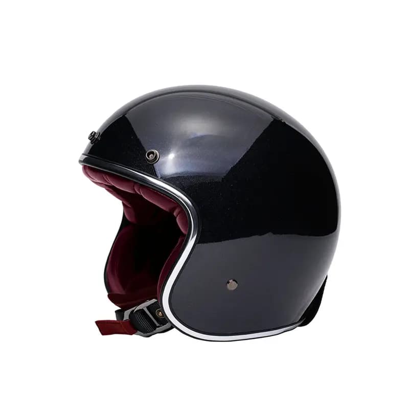 Casque Jet Marko The Classic Noir Rouge L