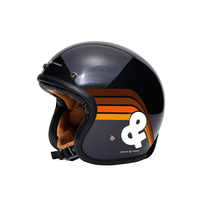 Casque Jet Marko The Classic Benson & Cherry XS