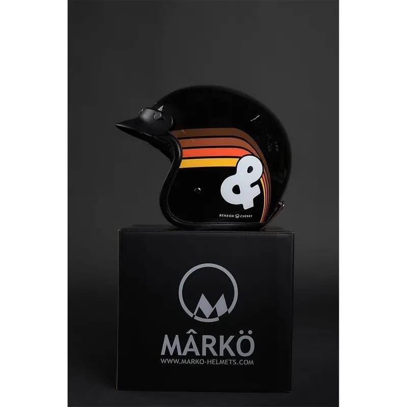 Casque Jet Marko The Classic Benson & Cherry L 6