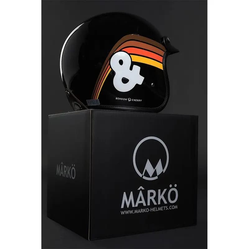 Casque Jet Marko The Classic Benson & Cherry L 7