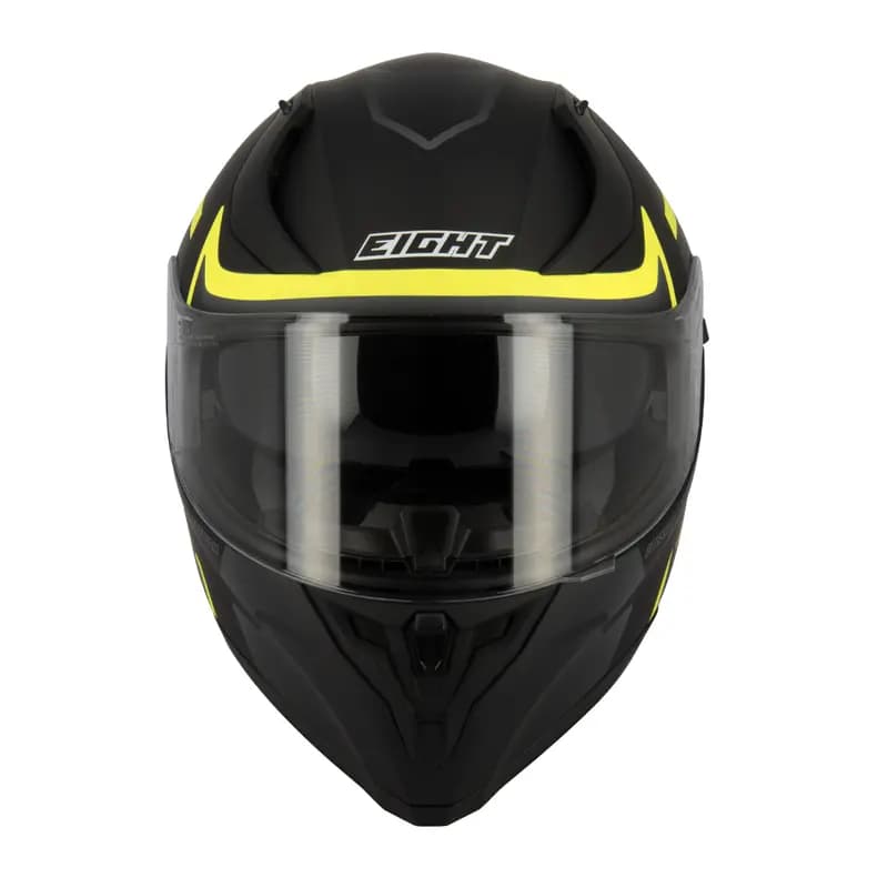 Casque intégral Eight S441 Venge noir XXL avec Pinlock 2