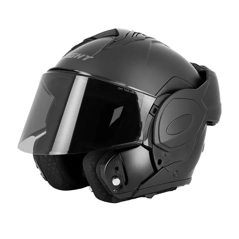 Casque modulable Eight FlipTech Noir Mat S
