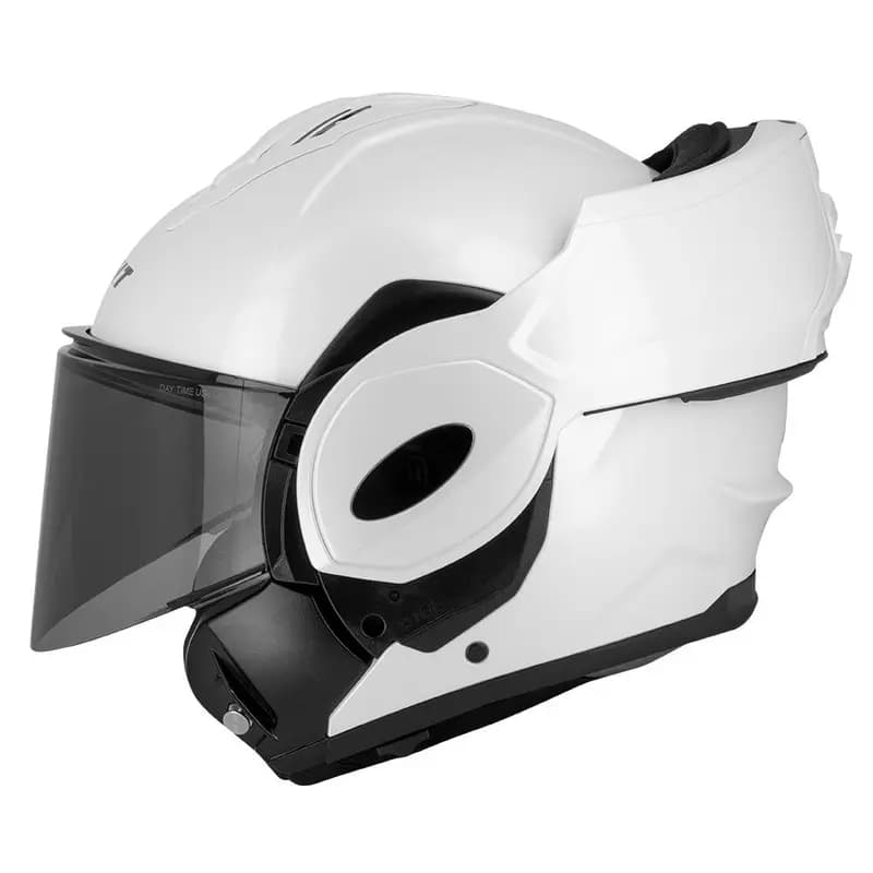 Casque modulable Eight FlipTech Blanc nacré S 3