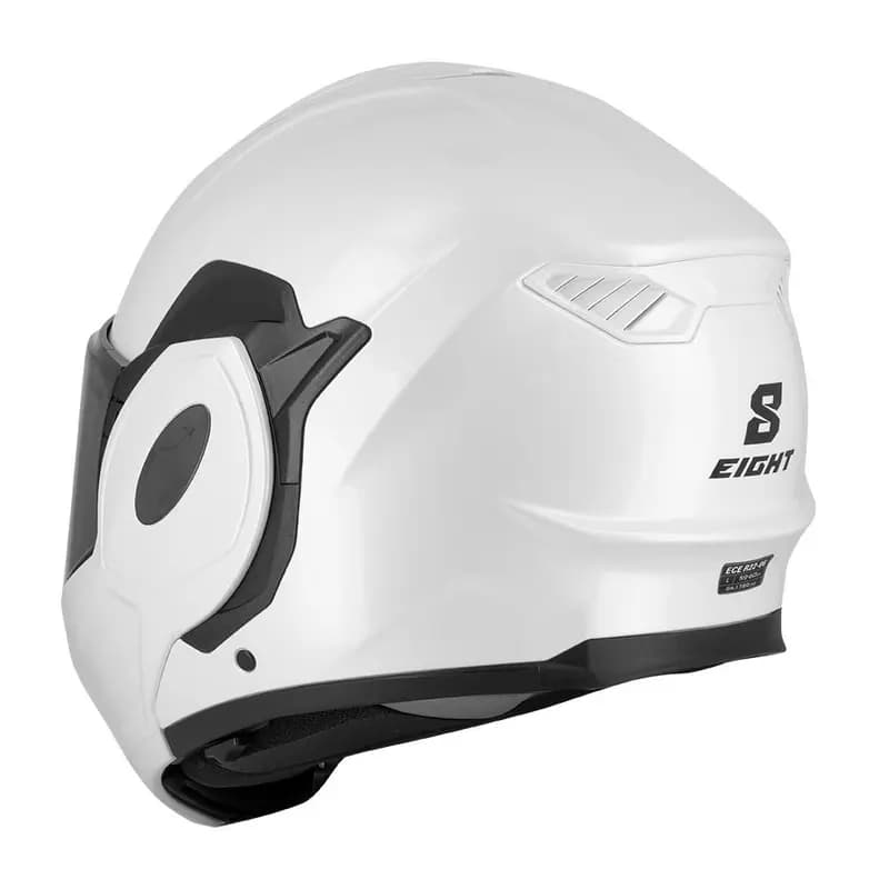Casque modulable Eight FlipTech Blanc nacré S 5