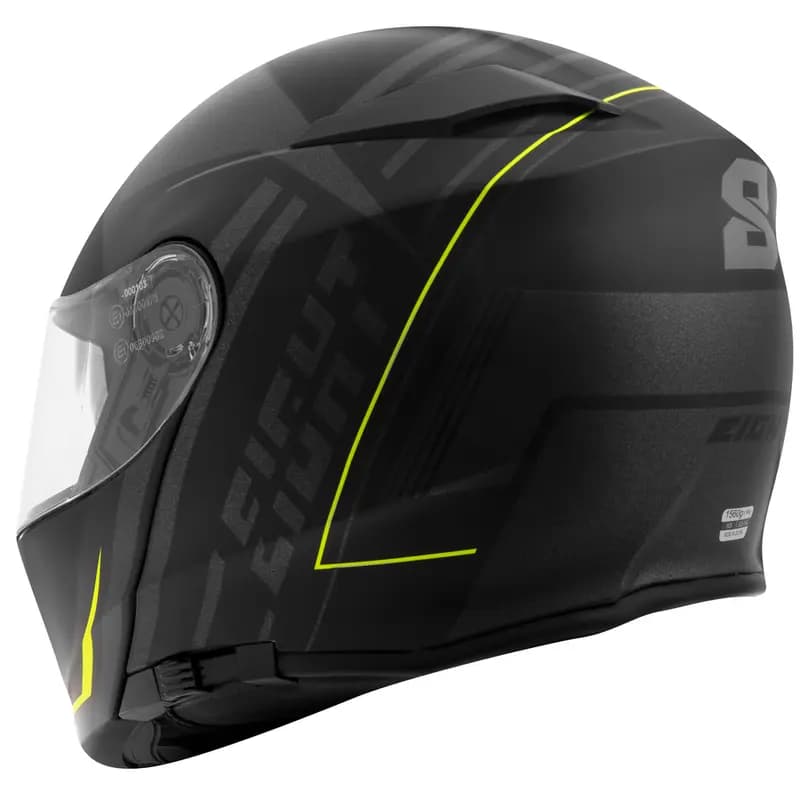 Casque modulable Eight Dual Face S550 double écran + Pinlock 3