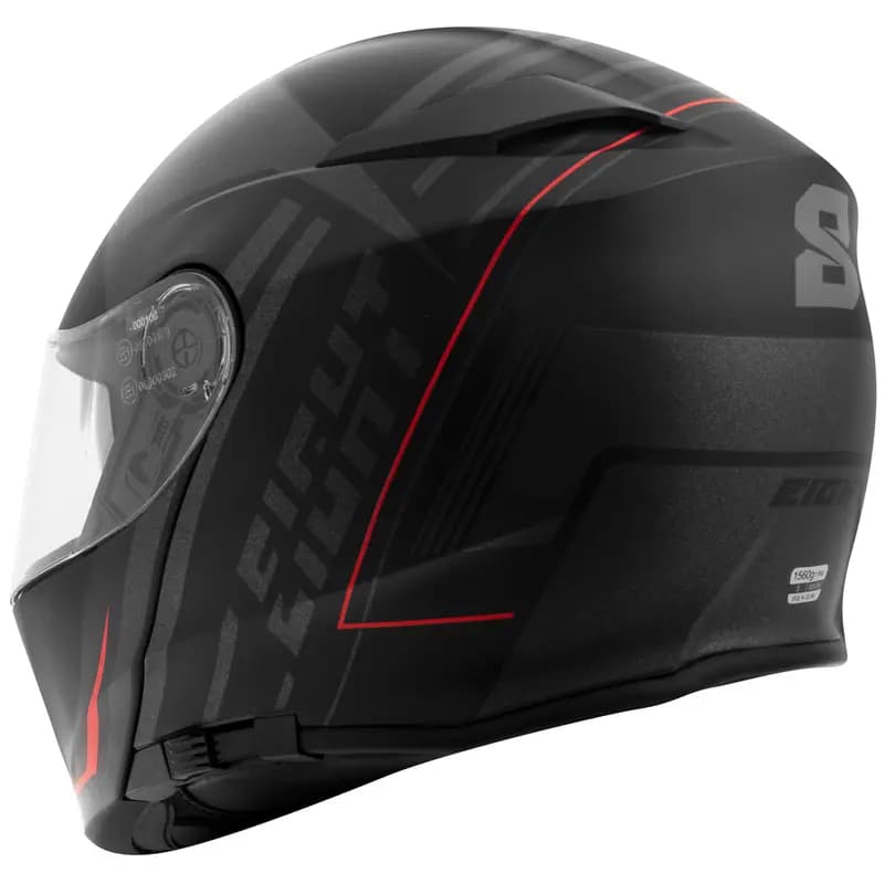 Casque modulable Eight Dual Face S550 double écran + Pinlock 3
