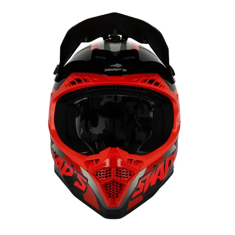 Casque Swaps S849 2FASTER Rouge XL 4