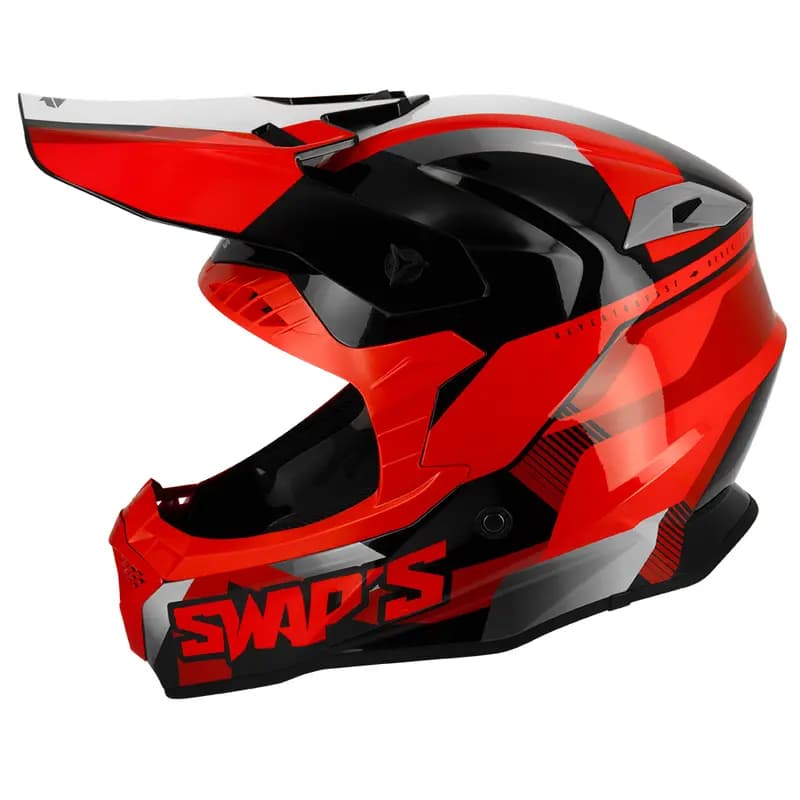 Casque Swaps S849 2FASTER Rouge 2XL 2
