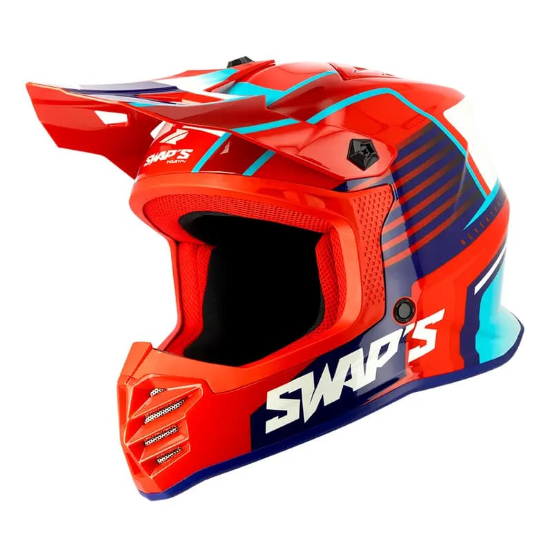 Casque enfant Swaps S886 Rock'it Red Mission S