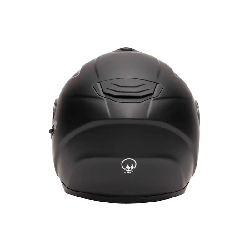 Casque Jet M-JET Fibre Noir Mat Marko 3