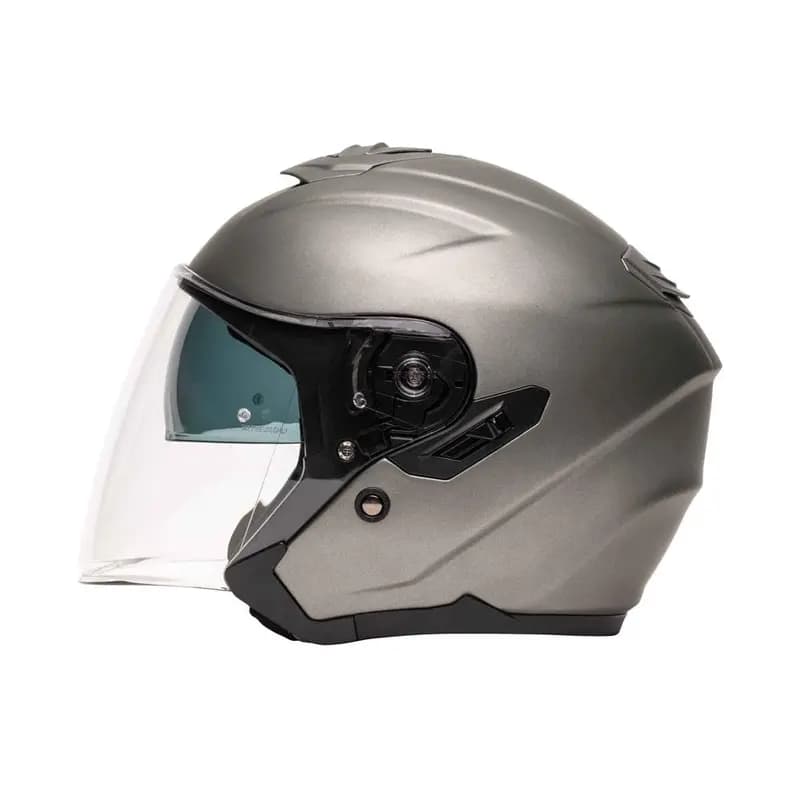 Casque Jet M-JET Fibre Marko Titanium Mat 2