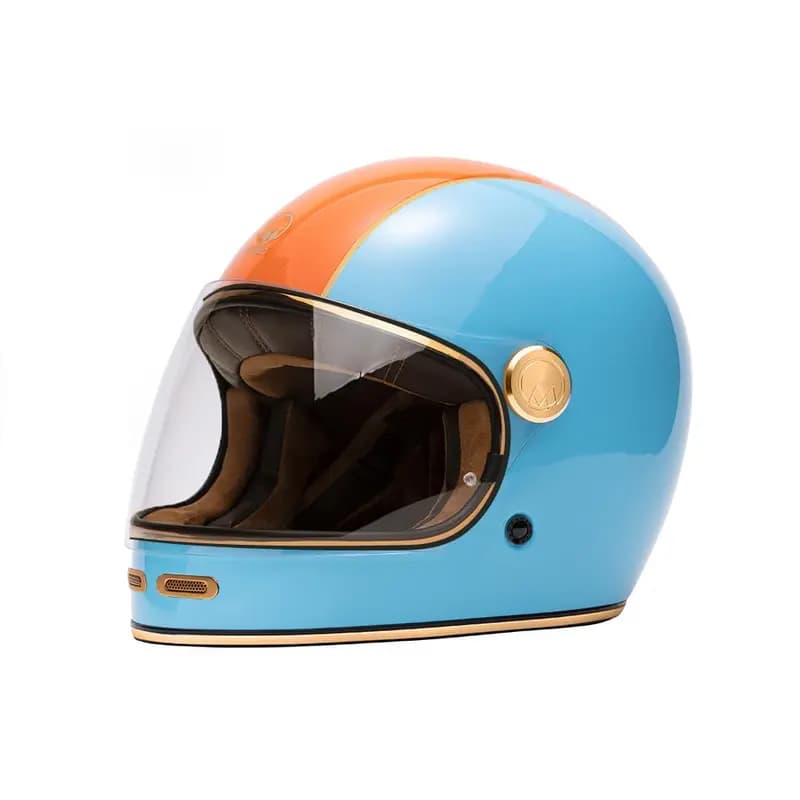 Casque Marko Fullmoon 2 22.06 Bleu Orange L