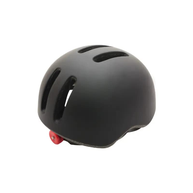 Casque vélo urbain Polisport Commuter In-mold noir mat avec visière grise taille 54-58 3