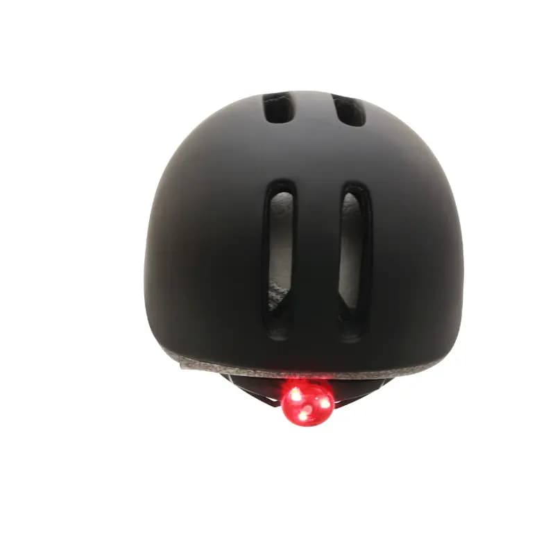 Casque vélo urbain Polisport Commuter In-mold noir mat avec visière grise taille 54-58 4