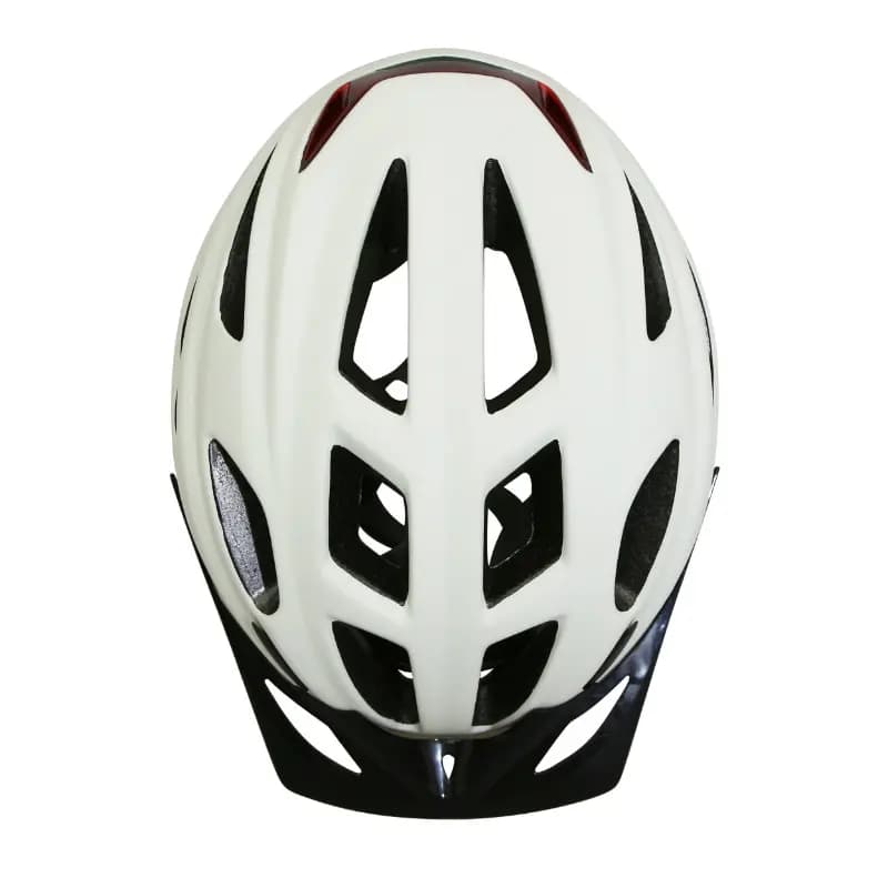 Casque vélo urbain Polisport City Go crème taille 58-61 avec lumière intégrée 6
