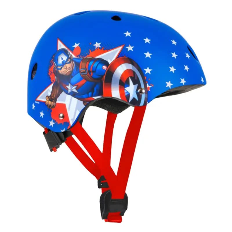 Casque vélo enfant Disney Captain America V3 - Taille 54-58