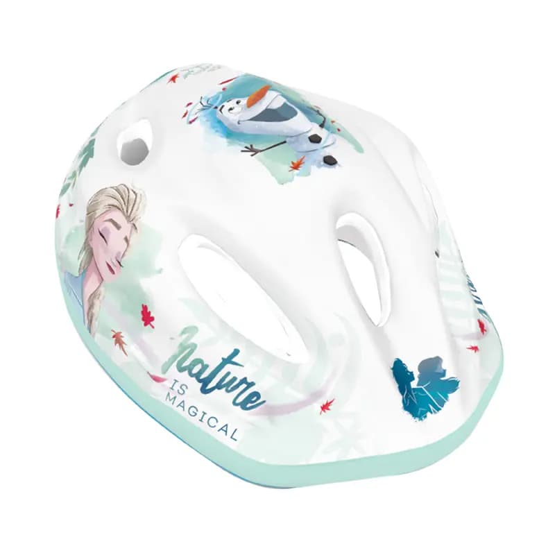 Casque vélo enfant Disney Frozen blanc taille 52-56 2