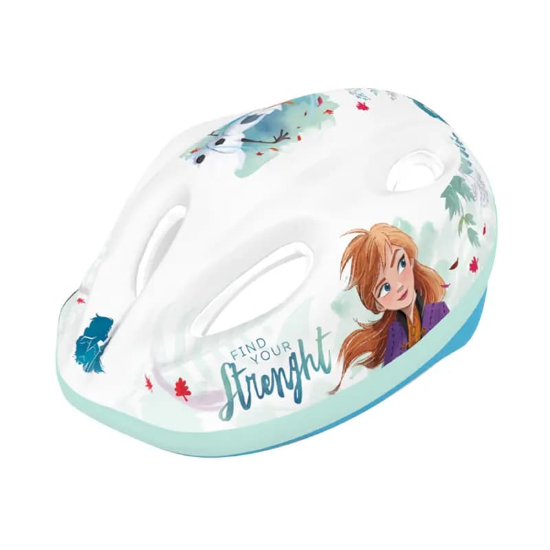 Casque vélo enfant Disney Frozen blanc taille 52-56 8
