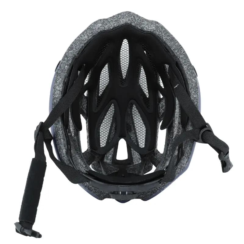 Casque vélo adulte GIST E-Bike Planet One Plus Urban bleu mat In-Mold 56-62 cm éclairage intégré 7