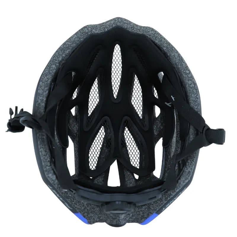 Casque vélo adulte GIST Route Planet noir-bleu mat in-mold 58-62 cm 7