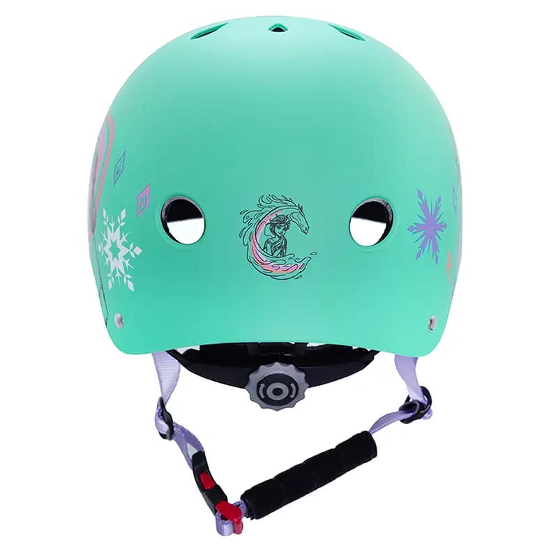 Casque vélo enfant Disney La Reine des Neiges V3 Frozen vert d'eau 52-56 3