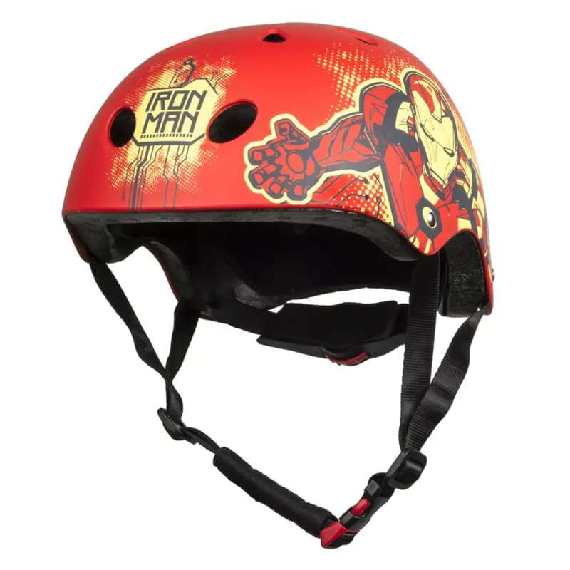 Casque vélo enfant Disney Marvel Iron Man rouge 54-58 cm 4