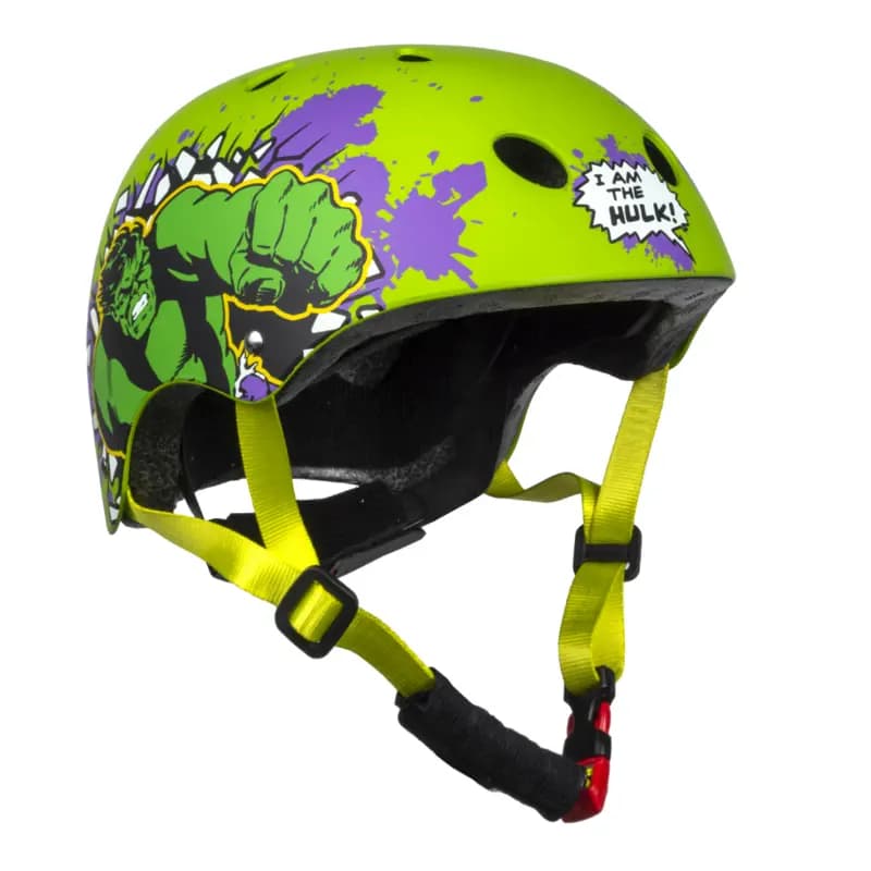 Casque vélo enfant Disney Hulk vert 54-58 cm