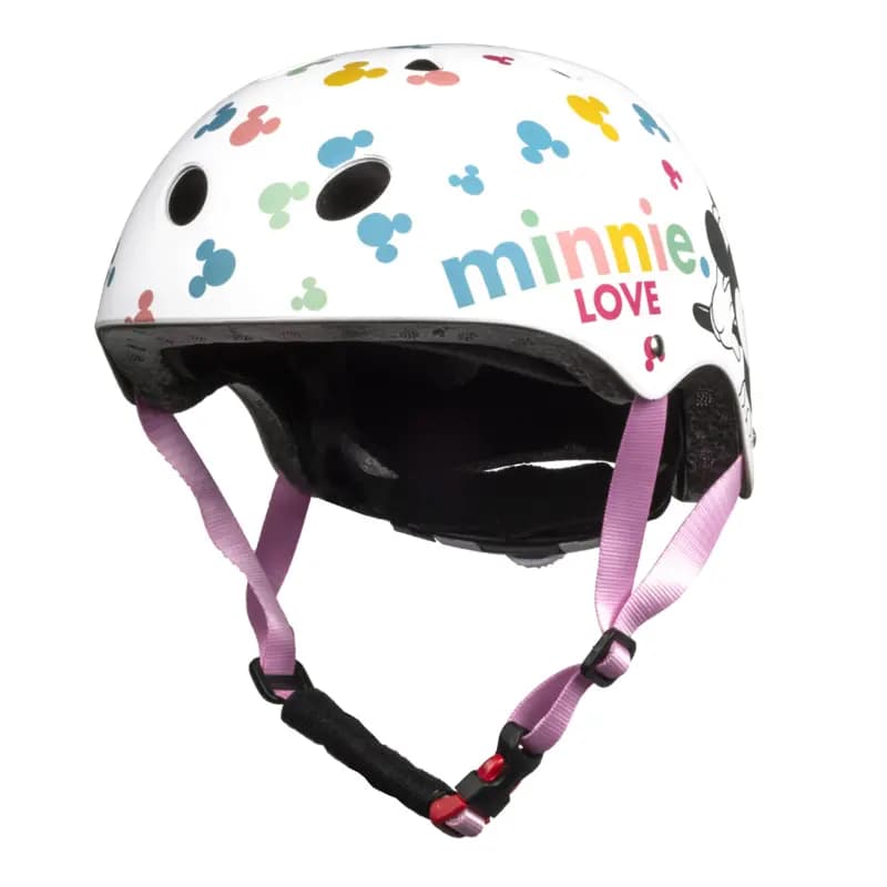 Casque vélo enfant Disney Minnie blanc taille 54-58 4