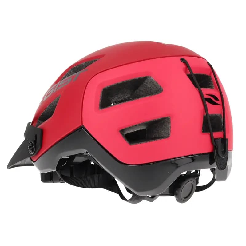 Casque vélo adulte Gist VTT Kop rouge in-mold 53-59 cm avec visière réglable et fit-system 5