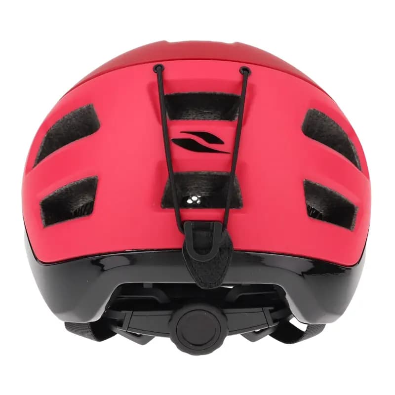 Casque vélo adulte GIST VTT Kop rouge in-mold 58-62 cm avec visière réglable et fit-system 4