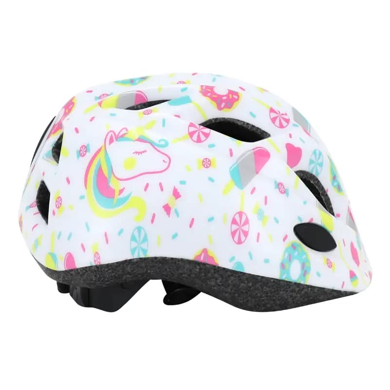 Casque vélo enfant Polisport Lollipops Blanc-Rose 48-52 cm avec molette 8
