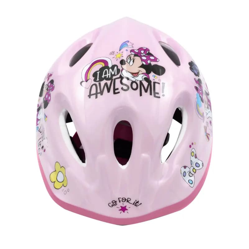 Casque vélo enfant Disney Minnie rose taille 52-56 2