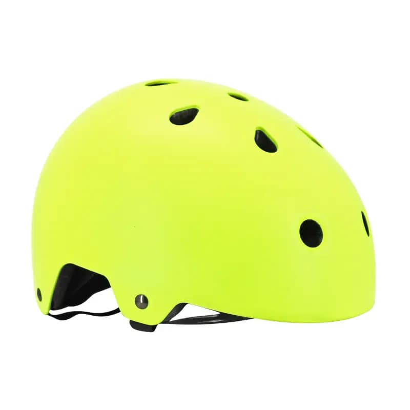 Casque vélo adulte Auvray Urban jaune fluo avec éclairage intégré taille 58-61
