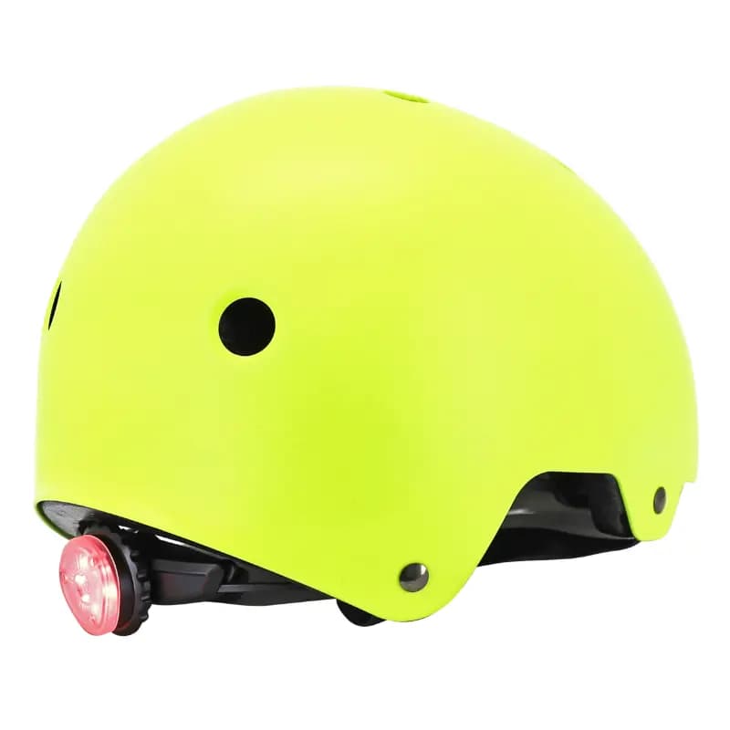 Casque vélo adulte Auvray Urban jaune fluo avec éclairage intégré taille 58-61 7