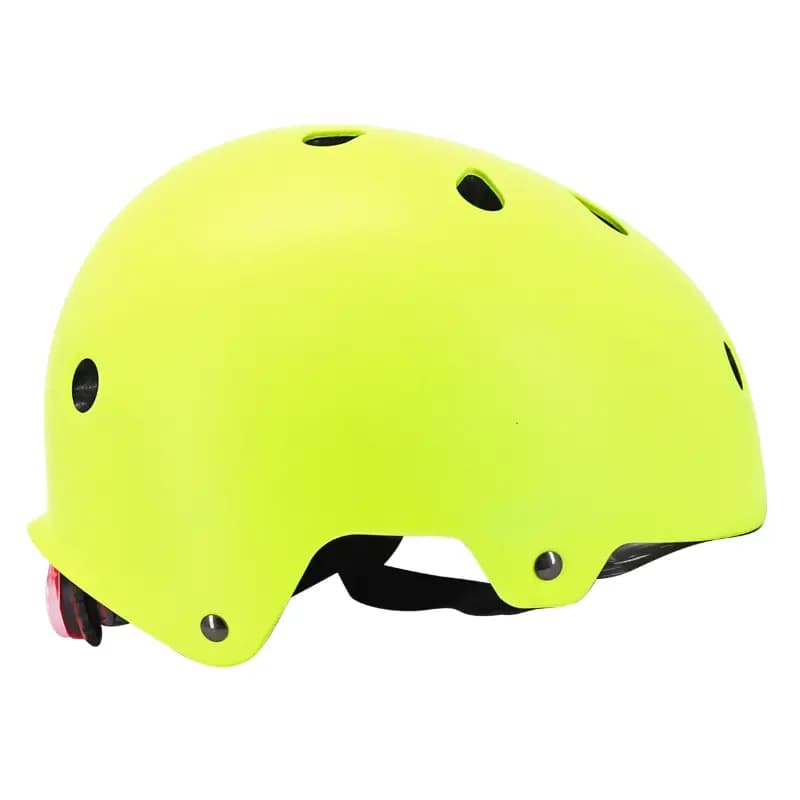 Casque vélo adulte Auvray Urban jaune fluo avec éclairage intégré taille 58-61 8