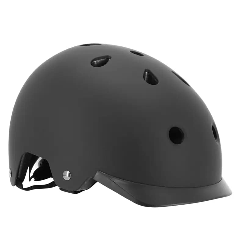 Casque vélo adulte Auvray Urban noir avec éclairage intégré taille 58-61